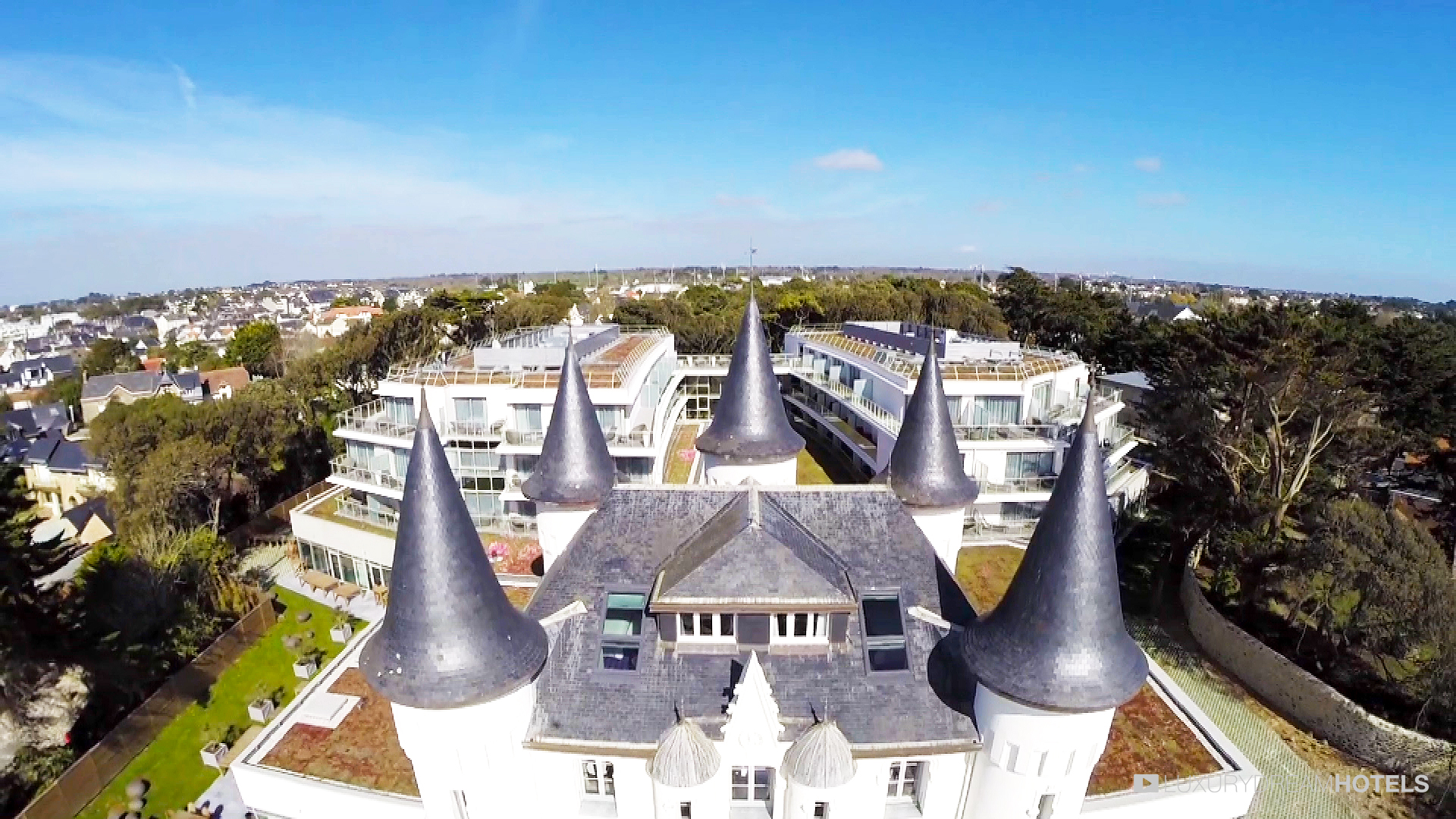 Luxury hotel, Relais Thalasso - Château des Tourelles, Pornichet, France -  Luxury Dream Hotels